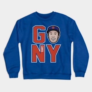 Mark Canha New York M GO NY Crewneck Sweatshirt